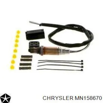 MN158670 Chrysler Лямбда-зонд, датчик кисню до каталізатора, правий