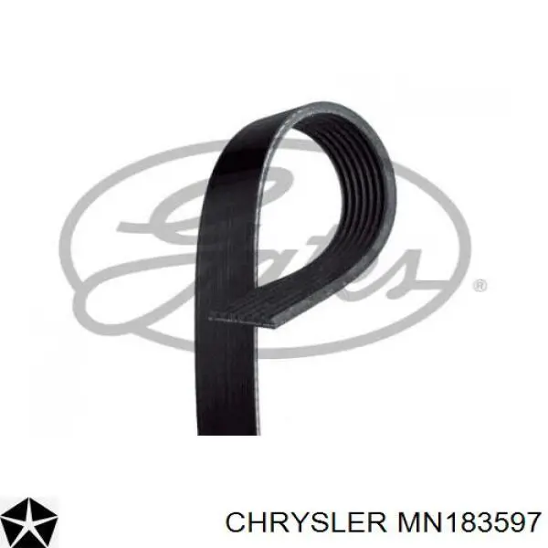 MN183597 Chrysler Поліклиновий ремінь