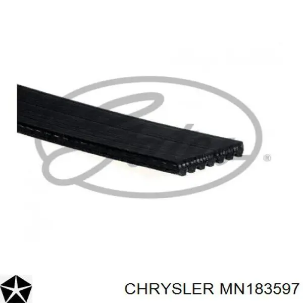 Клиновий ремінь Chrysler MN183597 ціна, від 25.56 USD