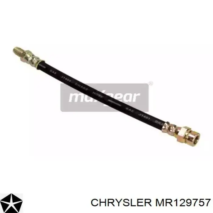MR129757 Chrysler Гнучка гальмівна трубка передня