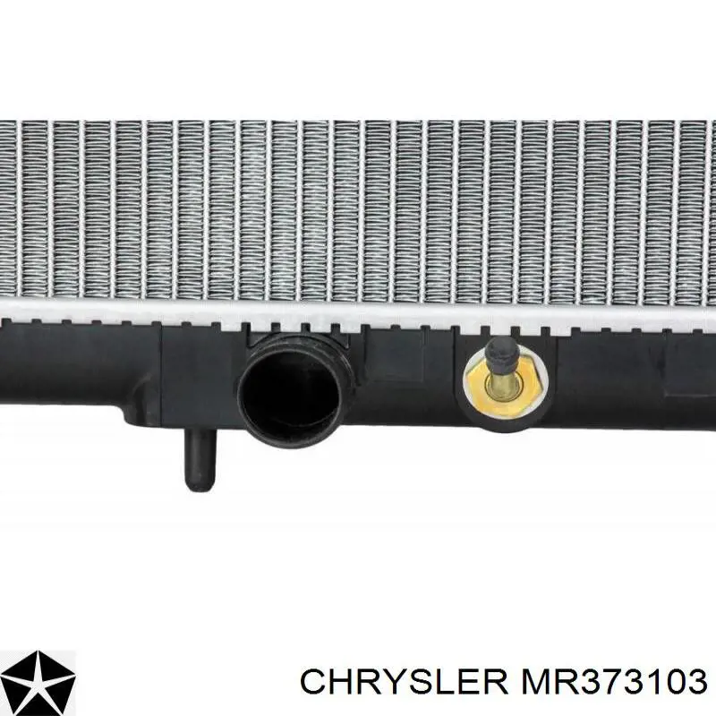 MR373103 Chrysler радіатор охолодження двигуна