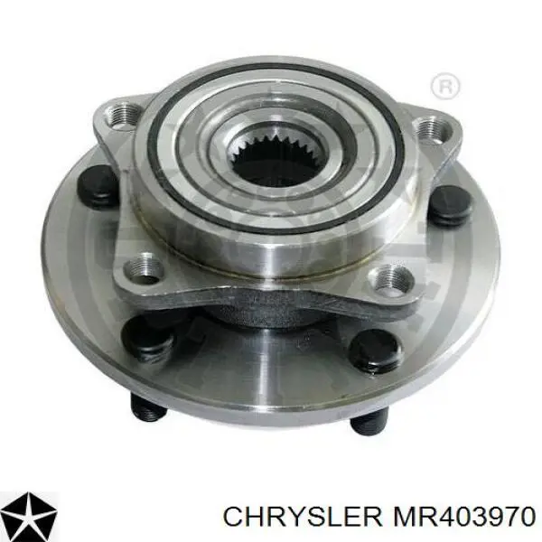 Маточина передня MR403970 Chrysler