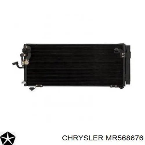 MR568676 Chrysler радіатор кондиціонера