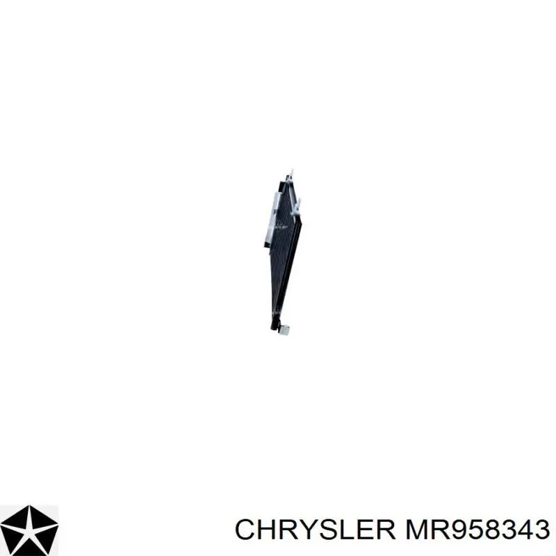 Купити MR958343 Chrysler Радіатор системи охолодження кондиціонера