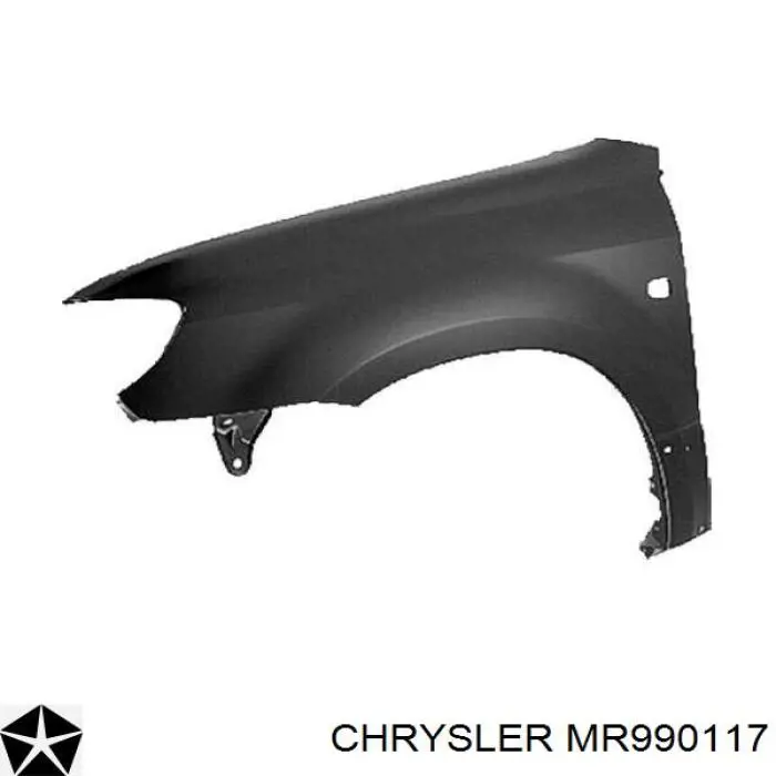 MR990117 Chrysler Переднє ліве крило