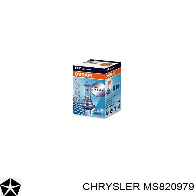 Лампочка галогенна Chrysler MS820979 ціна, від 3.61 USD