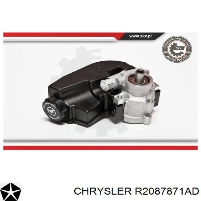 Насос ГПК Chrysler R2087871AD ціна, від 117.50 USD