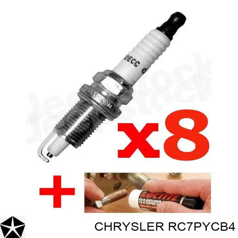 RC7PYCB4 Chrysler Свіча запалювання