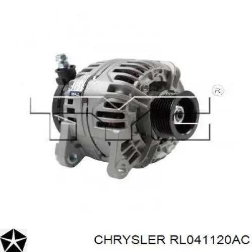 Генератор Chrysler RL041120AC ціна, від 88.68 USD