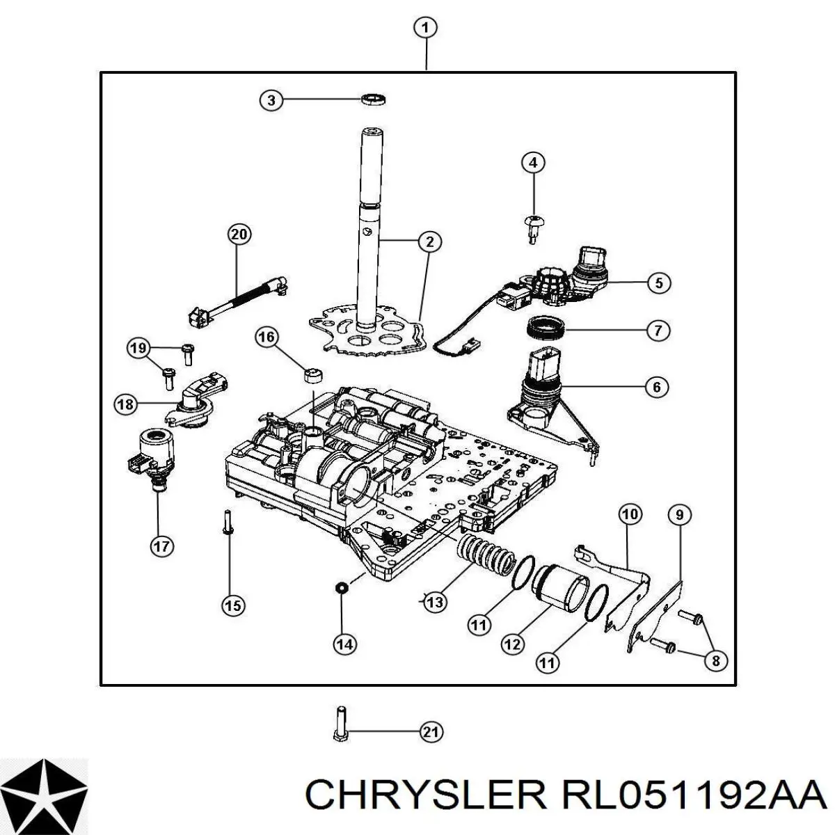  RL051192AA Chrysler