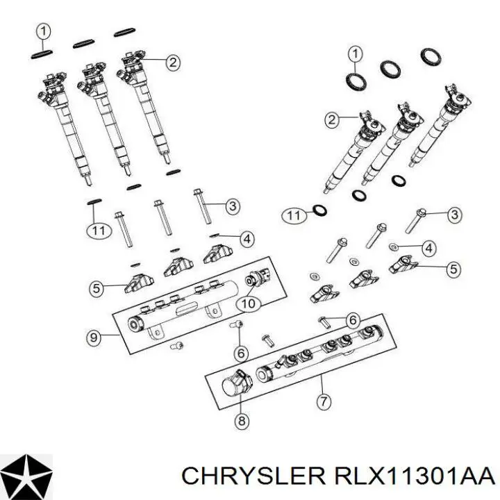 68211301AA Chrysler 