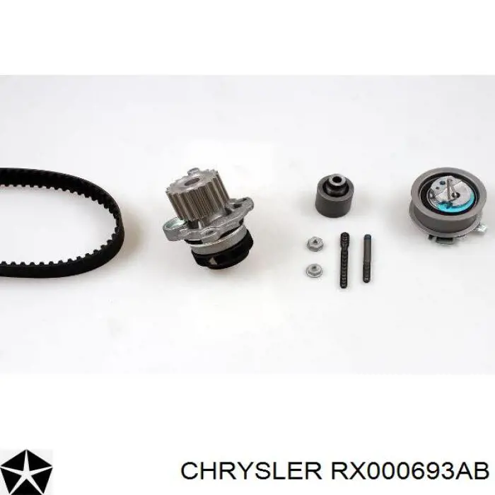 Помпа охолодження Chrysler RX000693AB ціна, від 22.80 USD
