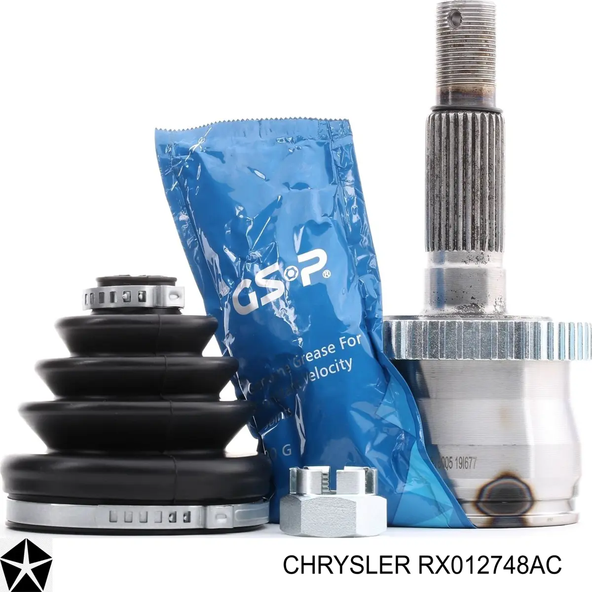 Піввісь передня, права Chrysler RX012748AC ціна, від 56.62 USD