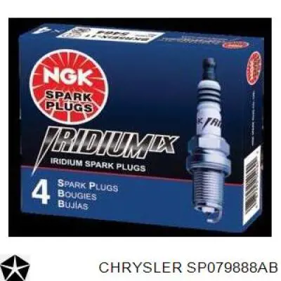 Свічки автомобільні Chrysler SP079888AB ціна, від 11.73 USD