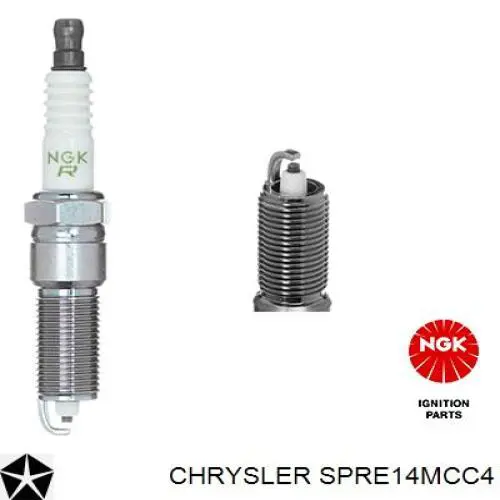 Свічки автомобільні Chrysler SPRE14MCC4 ціна, від 3.64 USD