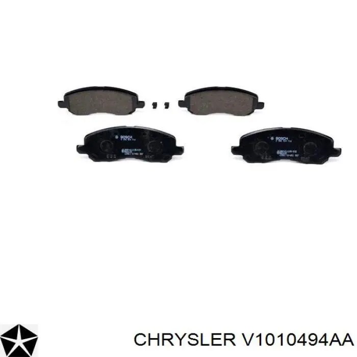 V1010494AA Chrysler Передні гальмівні колодки