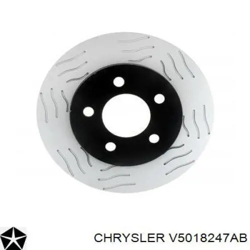 V5018247AB Chrysler Гальмо дискове переднє