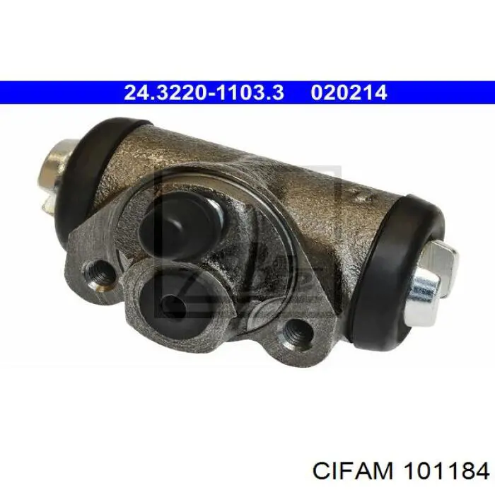 Циліндр гальмівний колісний/робочий, задній Cifam 101184 ціна, від 7.04 USD