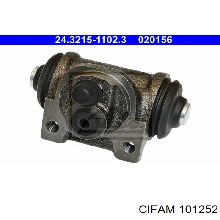 Циліндр гальмівний колісний/робітник, задній 101252 Cifam