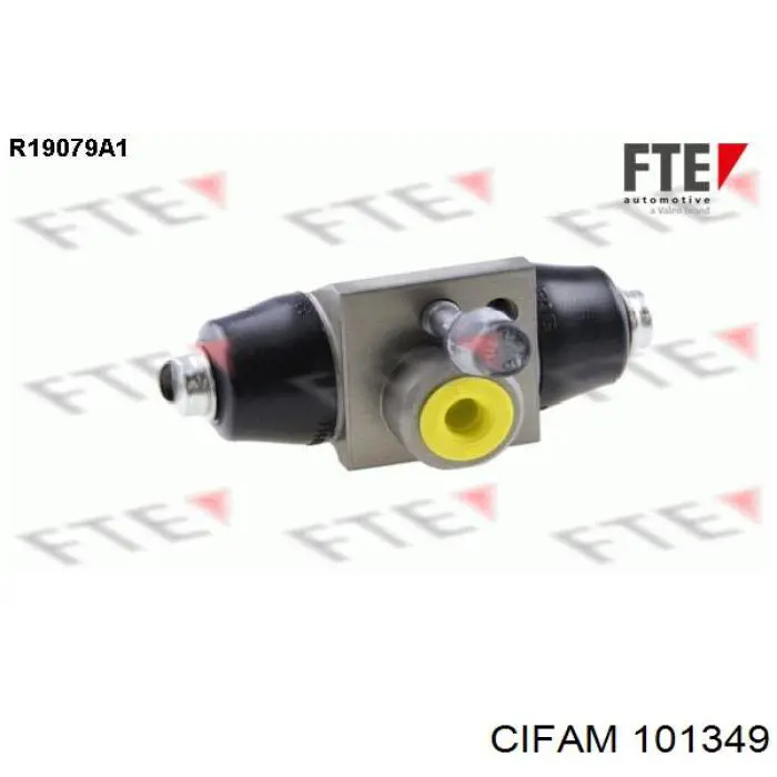 Циліндр гальмівний колісний/робітник, задній 101349 Cifam