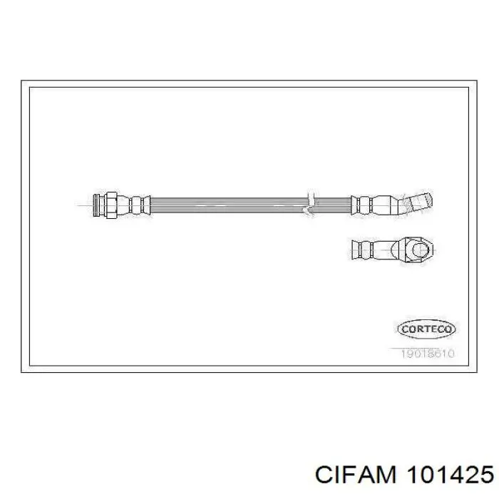 Ремкомплект заднього гальмівного циліндру Cifam 101425 ціна, від 2.41 USD