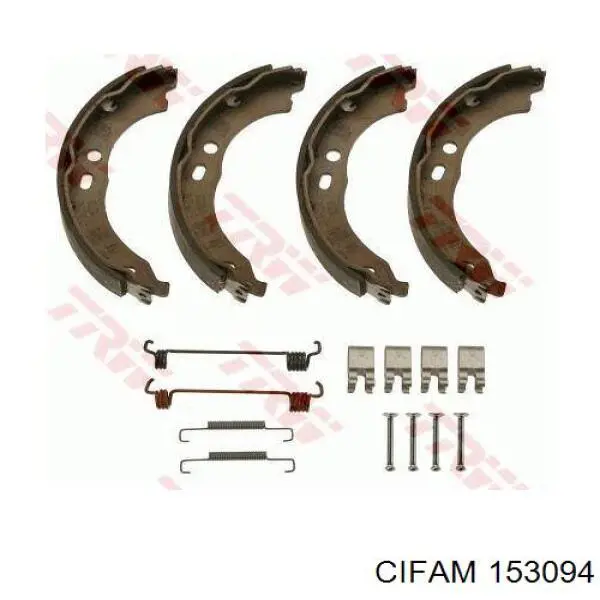 Колодки ручника 153094 Cifam