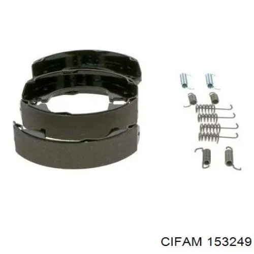 Колодки ручника / стоянкового гальма Cifam 153249 ціна, від 26.17 USD