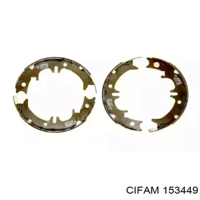Колодки ручника / стоянкового гальма Cifam 153449 ціна, від 18.87 USD