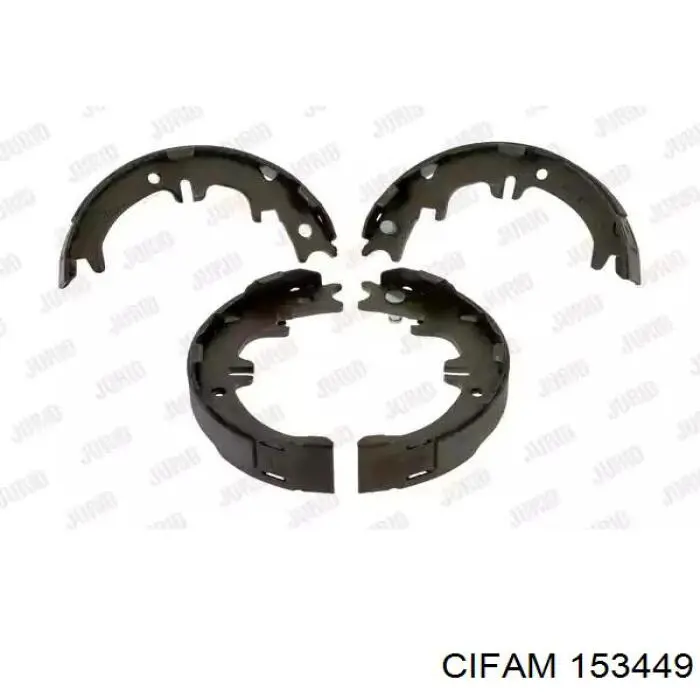 Купити 153449 Cifam Гальмівні колодки гальма стоянки