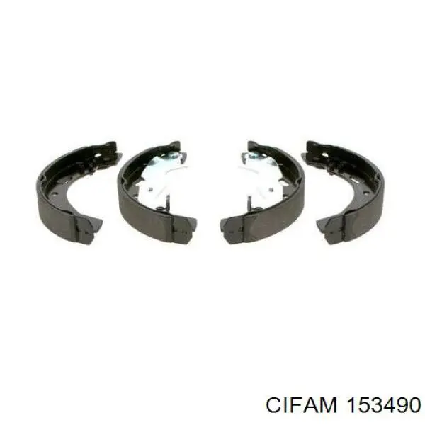 Колодки гальмові задні, барабанні 153490 Cifam