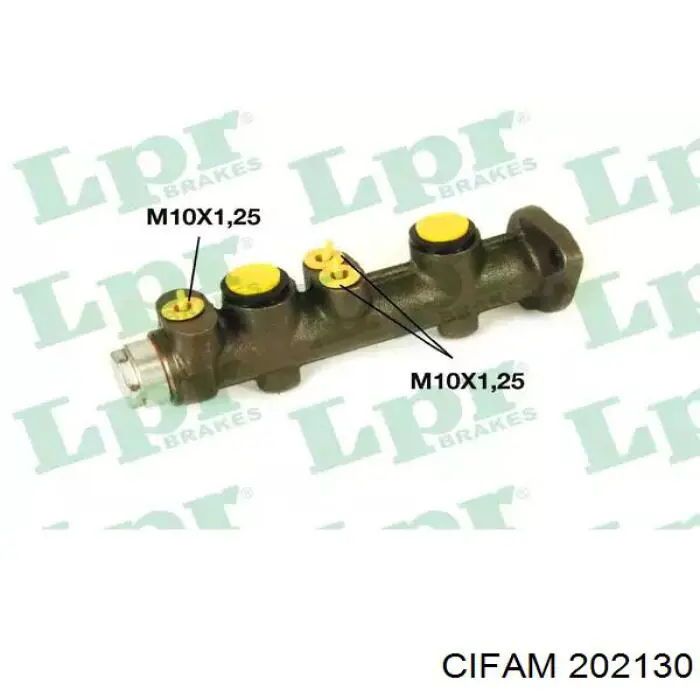 Головний гальмівний циліндр 202130 Cifam