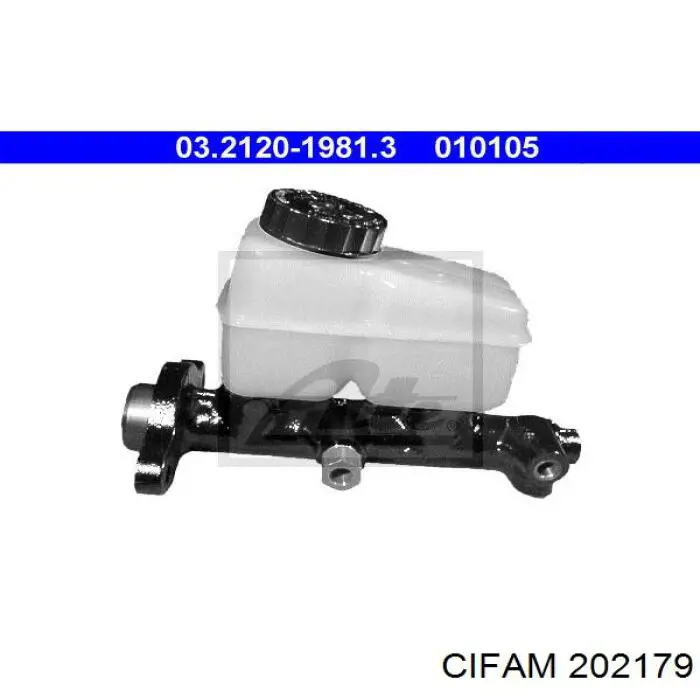 Купити 202179 Cifam Головний гальмівний циліндр