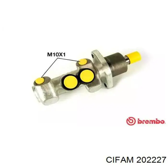 202227 Cifam Циліндр гальмівний, головний