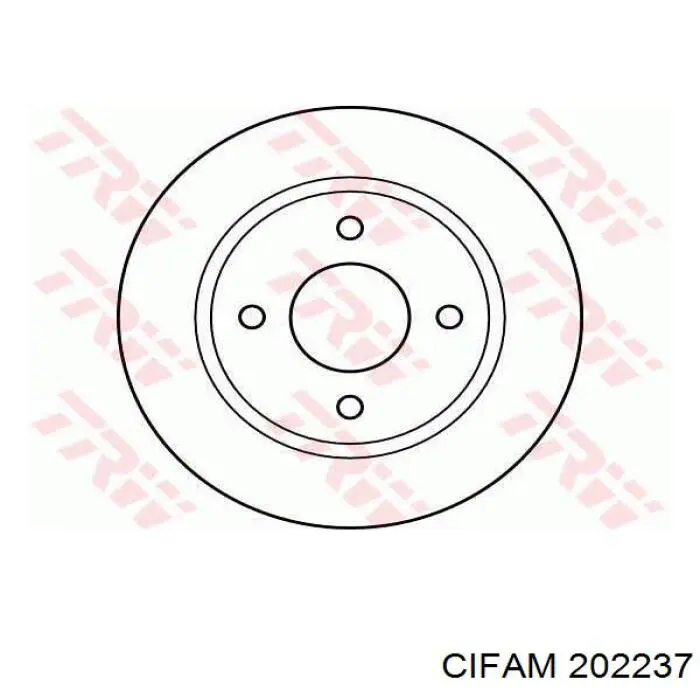 Циліндр головний гальма (Гідротормоз) Cifam 202237 ціна, від 53.81 USD