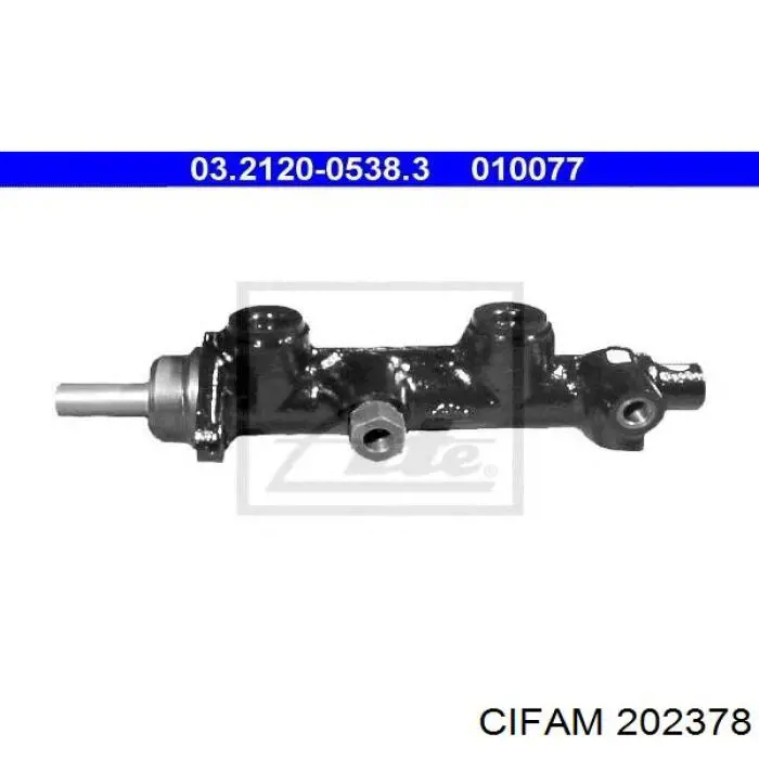Циліндр гальмівний, головний 202378 Cifam