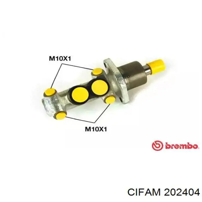 Головний гальмівний циліндр 202404 Cifam