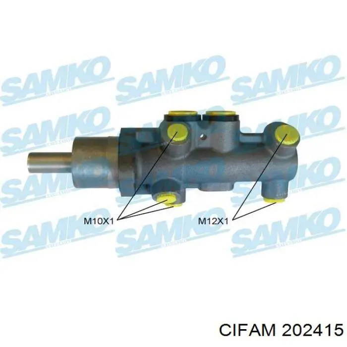 Циліндр головний гальма (Гідротормоз) Cifam 202415 ціна, від 39.44 USD