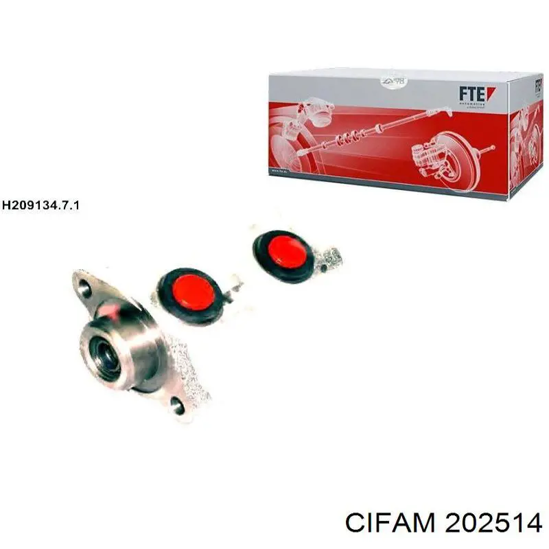 Циліндр головний гальма (Гідротормоз) Cifam 202514 ціна, від 44.60 USD