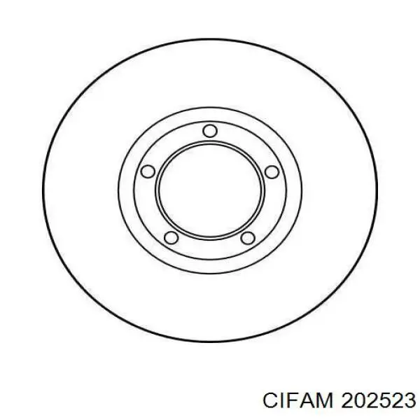 Купити 202523 Cifam Головний гальмівний циліндр