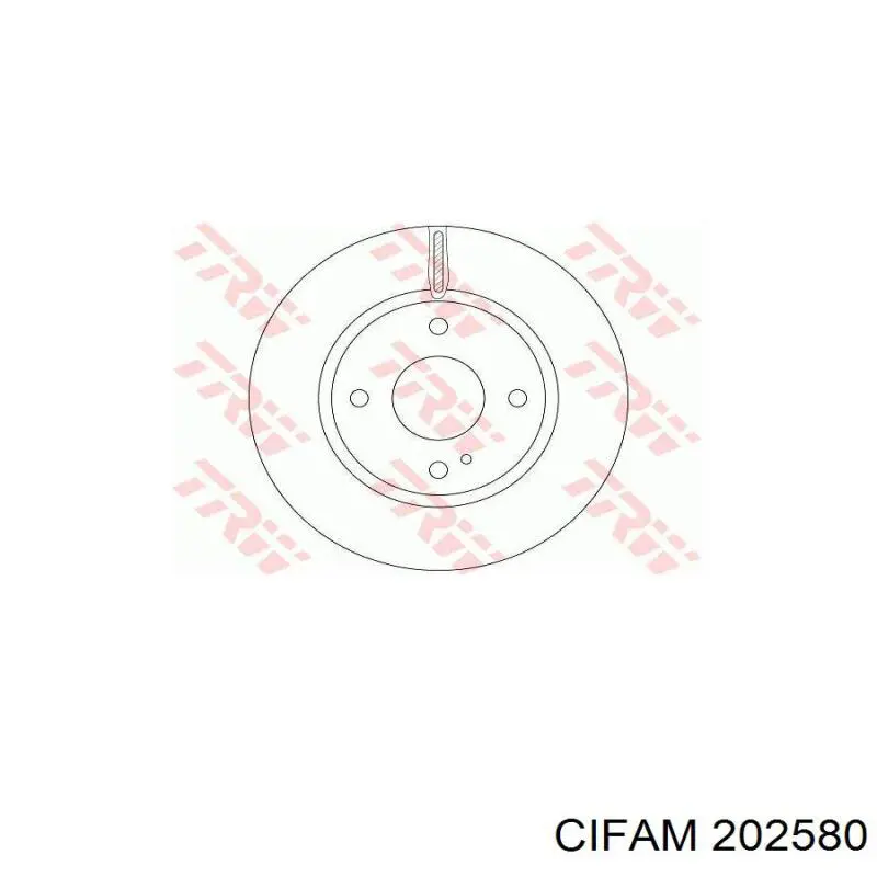 Купити 202580 Cifam Головний гальмівний циліндр