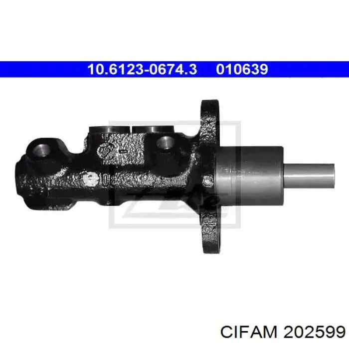 Циліндр гальмівний, головний 202599 Cifam