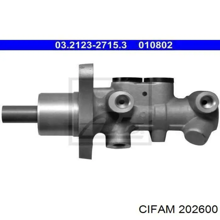 Купити 202600 Cifam Головний гальмівний циліндр