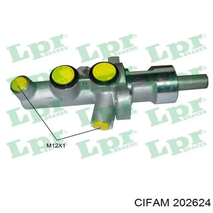 Циліндр головний гальма (Гідротормоз) Cifam 202624 ціна, від 53.62 USD