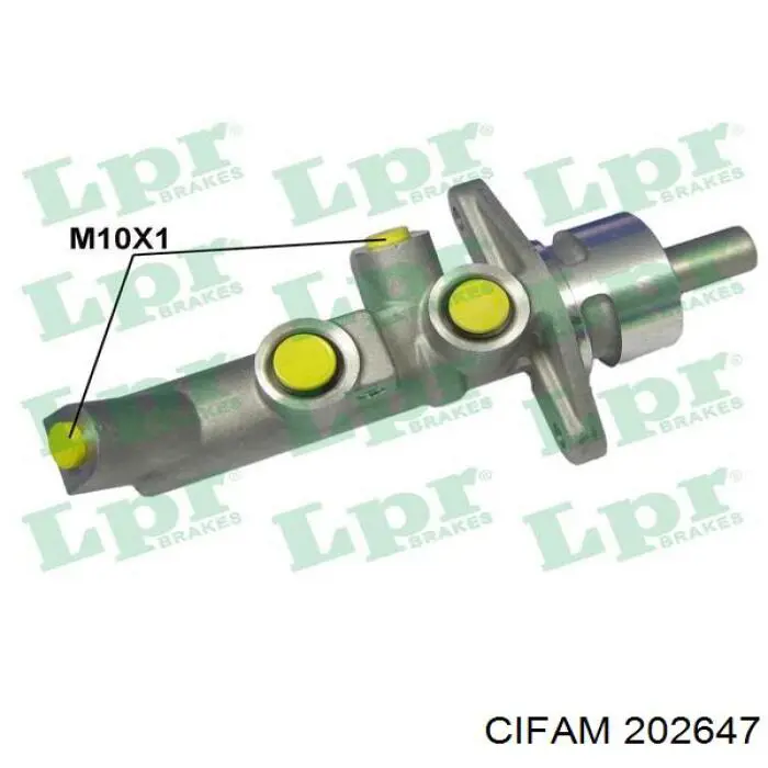 202647 Cifam Циліндр гальмівний, головний