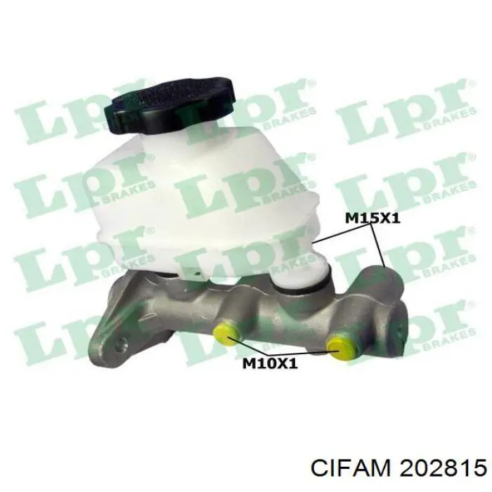 LM80472 Delphi Циліндр гальмівний, головний