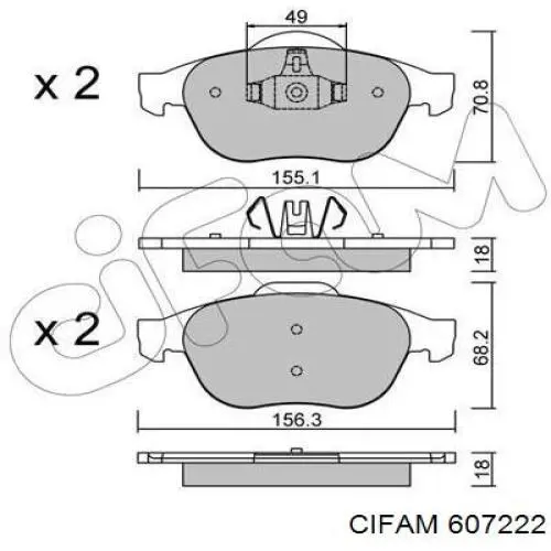 Граната колісна Cifam 607222 ціна, від 29.74 USD