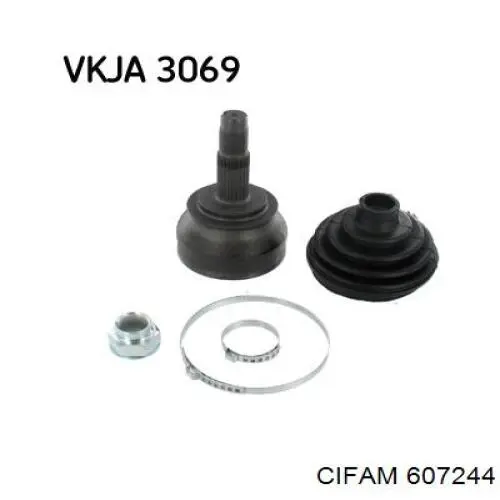 ШРУС зовнішній передній 607244 Cifam