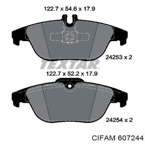 607244 Cifam Граната зовнішня