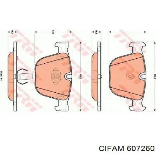 Купити 607260 Cifam Шарнір приводу зовнішній