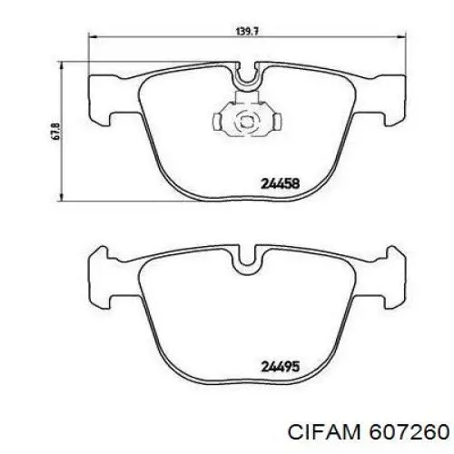 Граната колісна Cifam 607260 ціна, від 24.54 USD